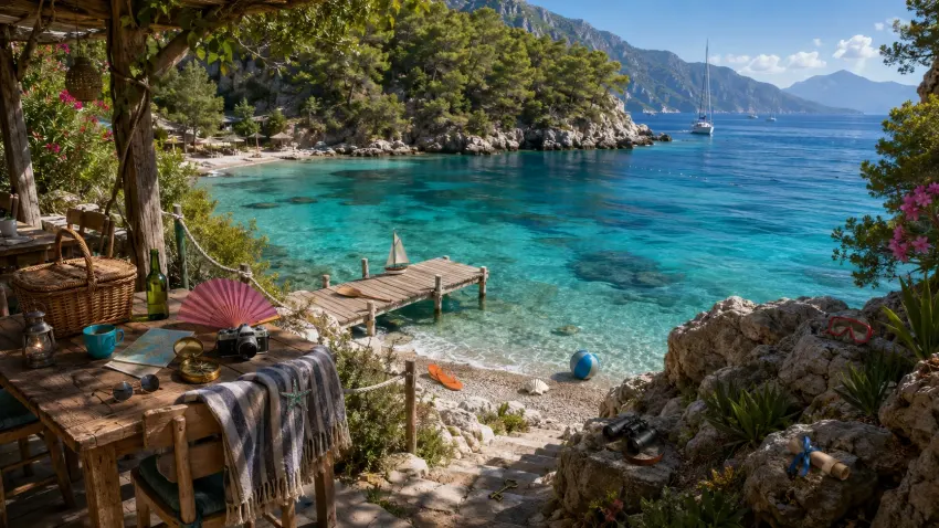 Ölüdeniz Mavi ve Yeşil gizli nesne sahnesi
