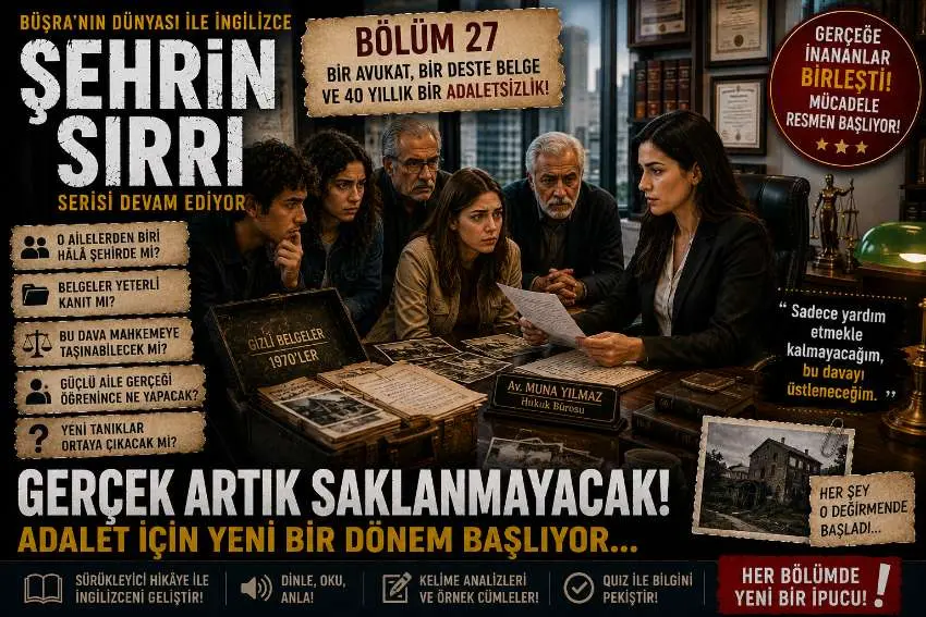 Adalet İçin İlk Büyük Destek Şehrin Sırrında Mücadeleye Güç Katacak Yeni Bir İsim