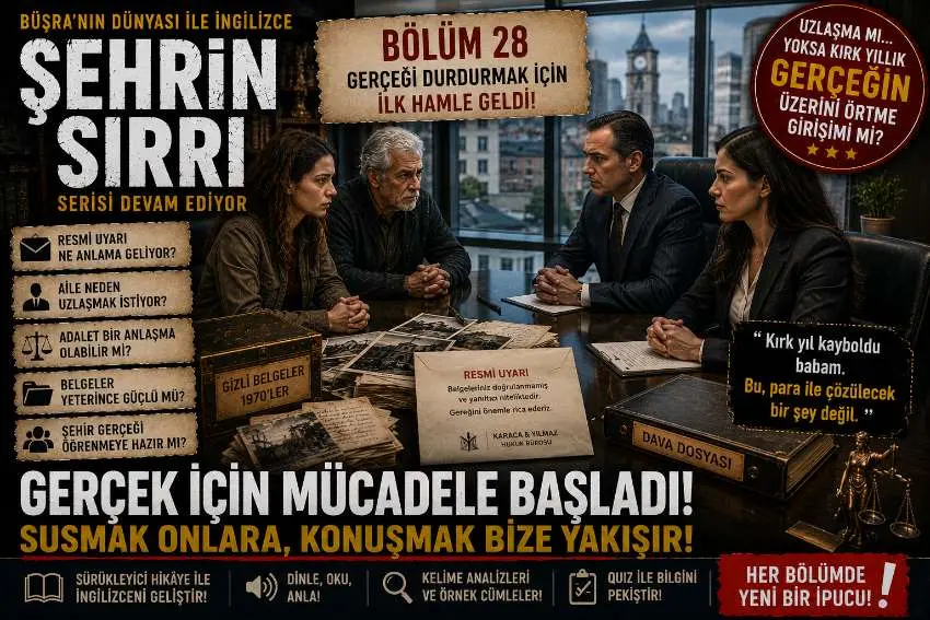 İlk Hamle Karşı Taraftan Geldi Şehrin Sırrında Gerçeği Durdurma Girişimi