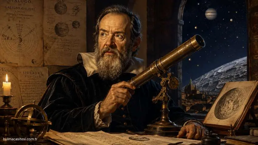 Gökyüzüne Bakıp Dünyanın Yerini Değiştiren Adam: Galileo Galilei Kimdir