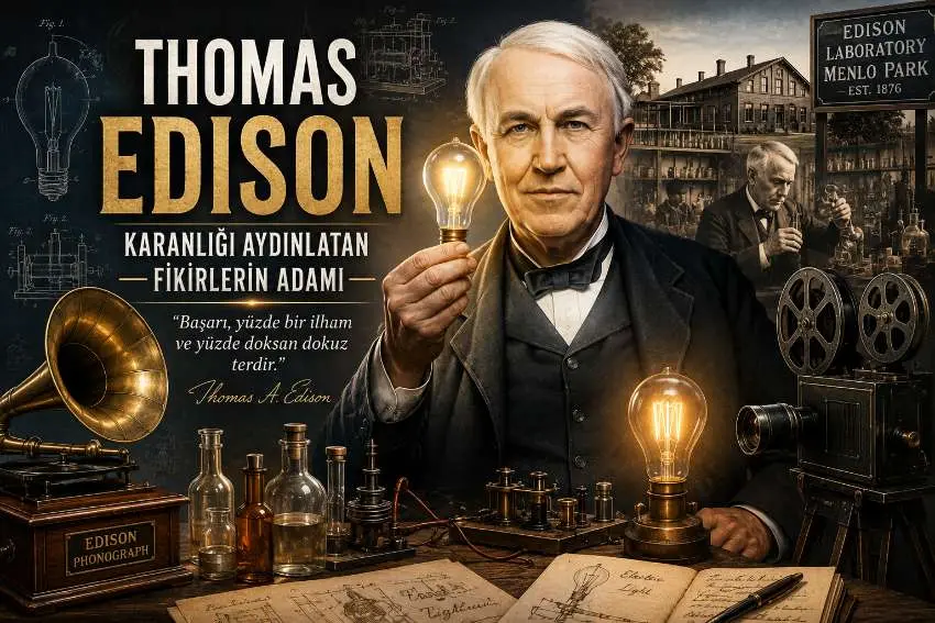 Karanlığı Aydınlatan Fikirlerin Adamı: Thomas Edison Kimdir