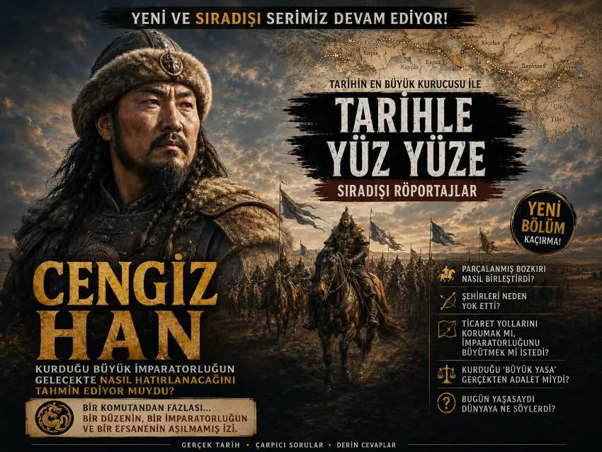 Cengiz Han ile Tarihle Yüz Yüze: “Kuracağım İmparatorluğun Gelecekte Nasıl Hatırlanacağını Tahmin Ediyor Muydum”