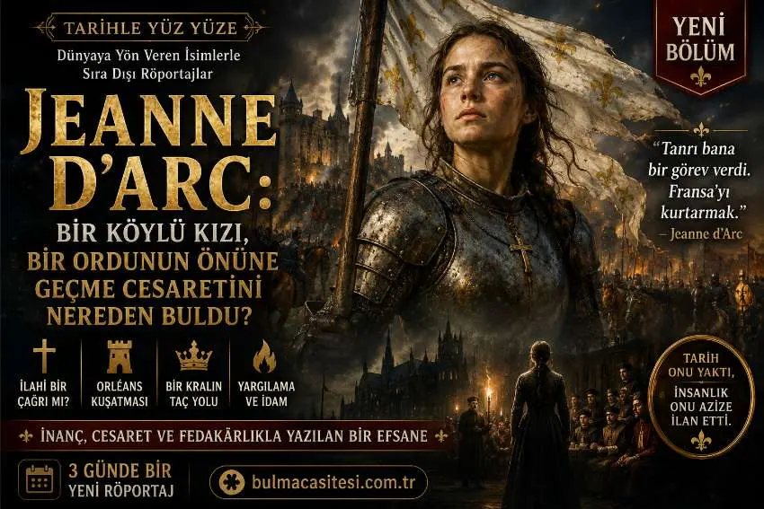 Jeanne dArc ile Yüz Yüze: Bir Köylü Kızı, Bir Ordunun Önüne Geçme Cesaretini Nereden Buldu