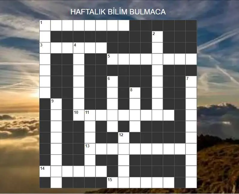 Dünyayı Değiştiren Zihinler: 19 İpuçlu Bilim Temalı Bulmaca